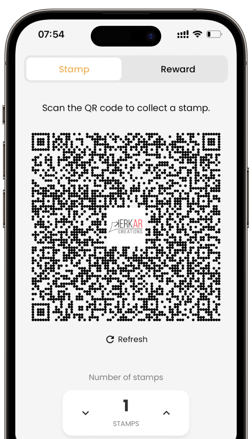 QR code example